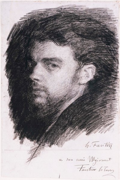 Self-Portrait by Ignace Henri Jean Fantin Latour